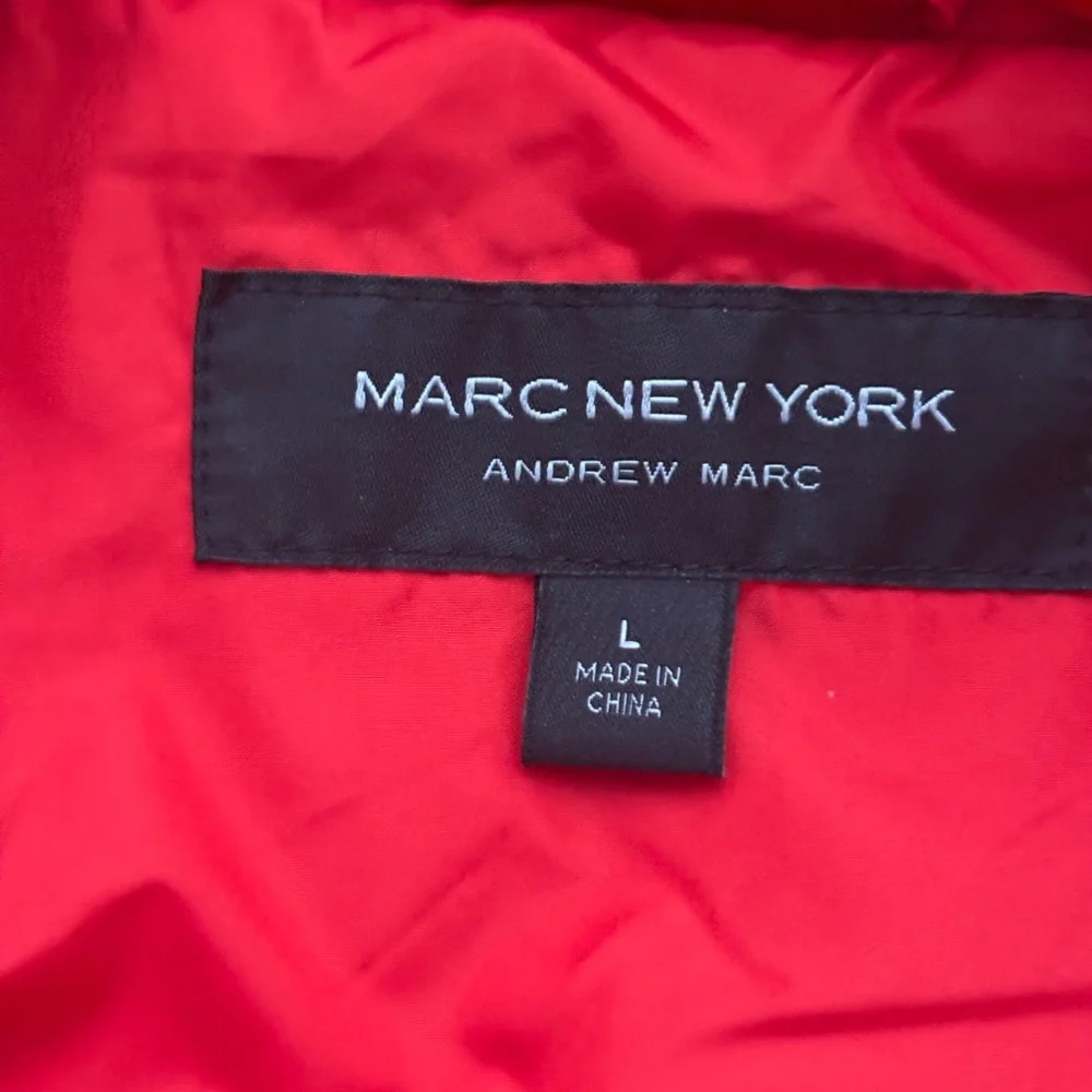 Marc New York Vibrant Red Outerwear L. - Picture 4 of 7